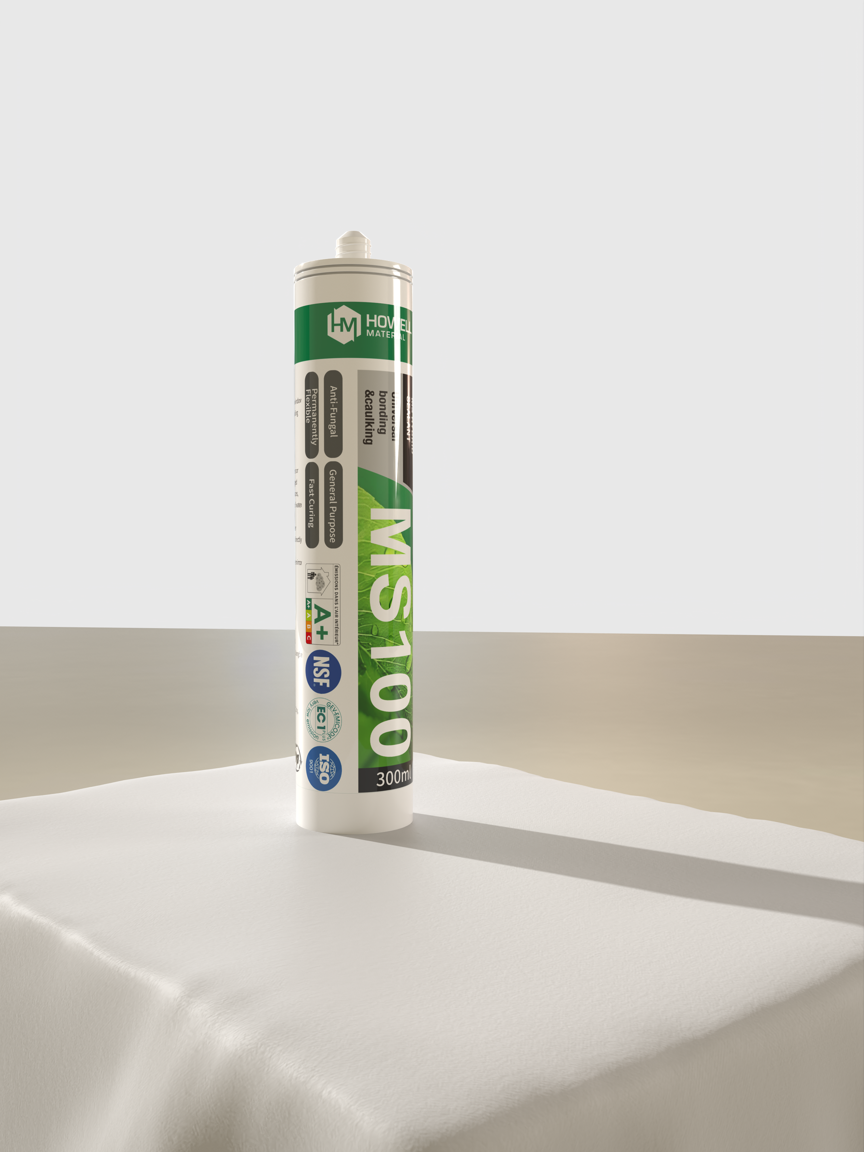 MS100通用半透明MS杂交密封剂粘合剂用于装饰结构