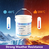 HS140-I — 终极 100% 有机硅屋顶涂料：防水、耐用、环保，防止积水损坏